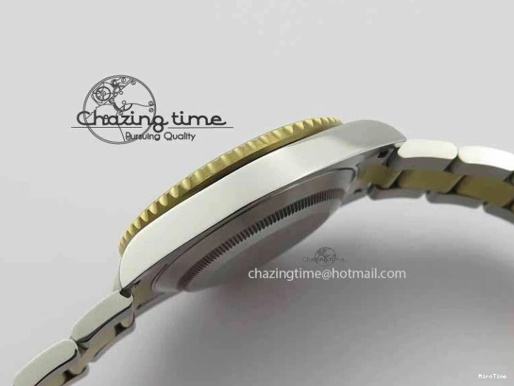 MiroTime 0410 Functional Submariner 116613 LB JF 1:1 Best Edition Blue Dial On SS YG Bracelet SH 3724